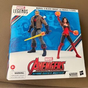 Marvel legends Avengers Black Knight Sersi